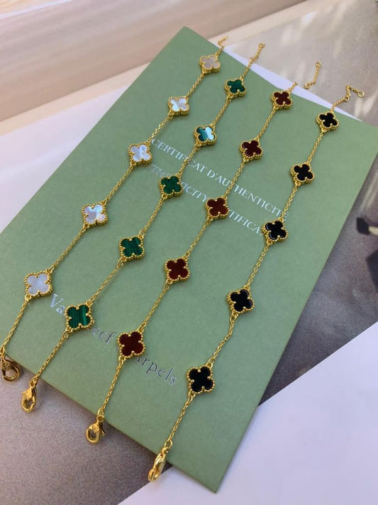 ¿Sueñas con Van Cleef ? 💎Pulsera Exclusiva de Trébol, tu Alternativa de Lujo 🍀💖